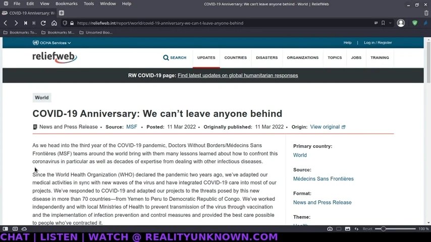 Coronavirus Covid 19 Second Anniversary thumbnail