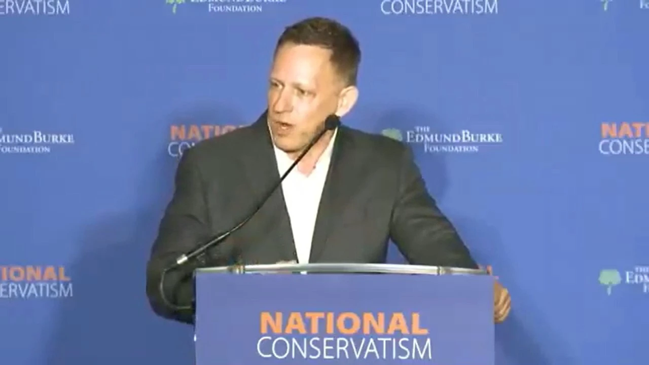 Bilderberg steering committee member Peter Thiel discusses his association with Jay Bhattacharya episode artwork