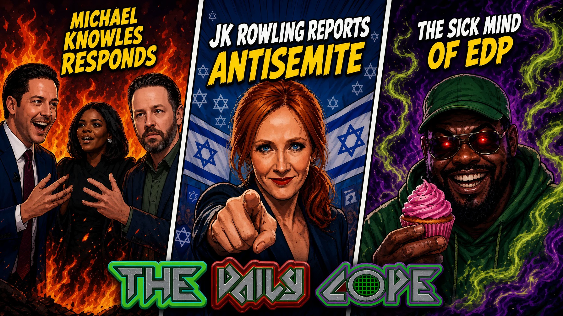 Jake Lang Calls In, Michael Knowles Responds, JK Rowling Reports Antisemite, The Sick Mind of EDP episode artwork