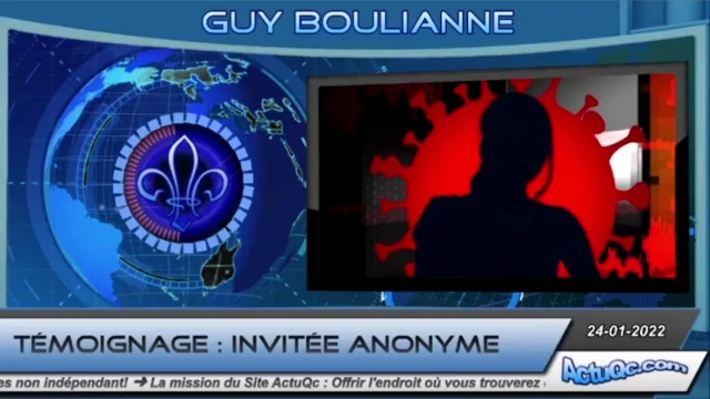 ActuQc : Guy Boulianne – Témoignage Anonyme (Suite de la Conference)