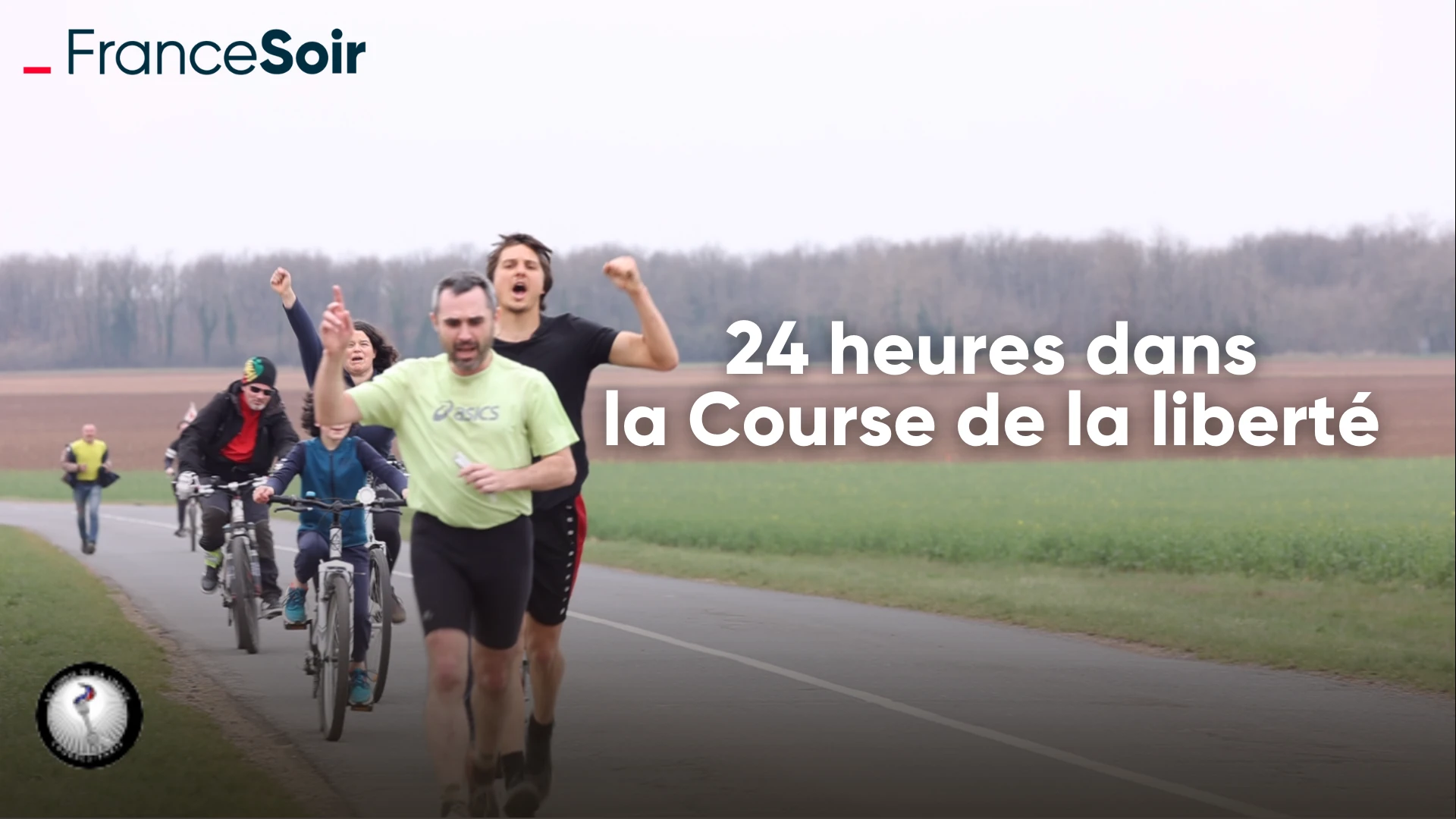 24 heures dans la « Course de la liberté »: Raphaël Llodra a parcouru plus de 700 kilomètres