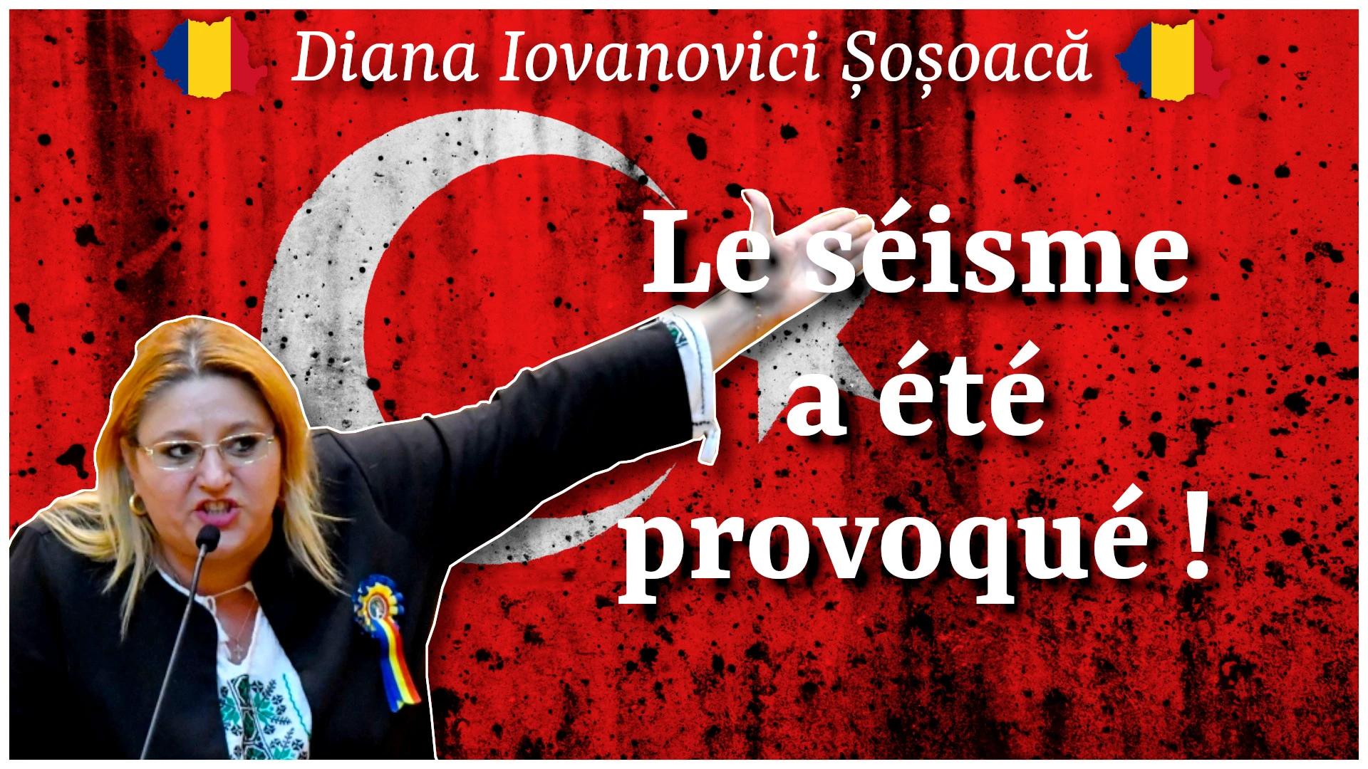 Diana Ivanovici Șoșoacă au Parlement roumain le 8 Février 2023