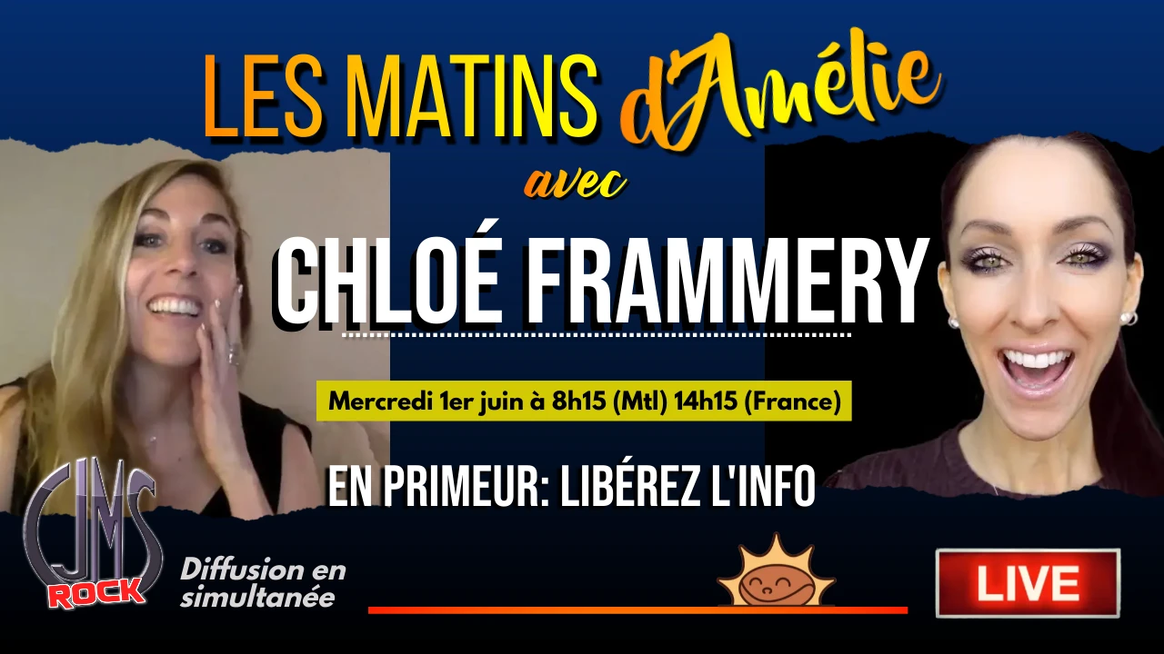 LIVE Amélie Paul & Chloé F. ❤️ Les matins d’Amélie – 1.06.22