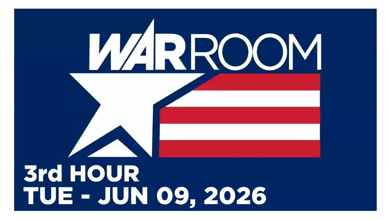 WAR ROOM LIVE [3 of 3] Tuesday 6/9/26 • ROB DEW - News, Calls & Analysis • Alex Jones Network