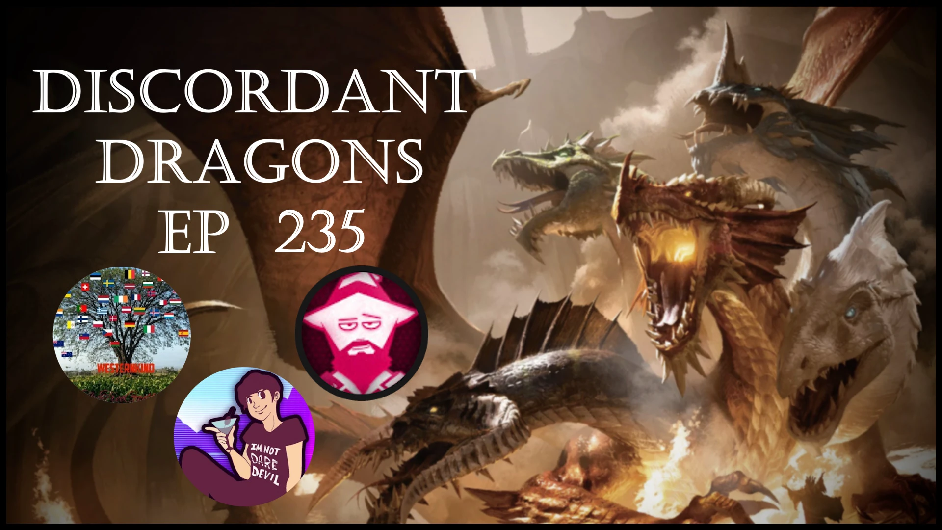 Discordant Dragons 235 with Uzalu, Aydin, and Tree Godfather episode artwork