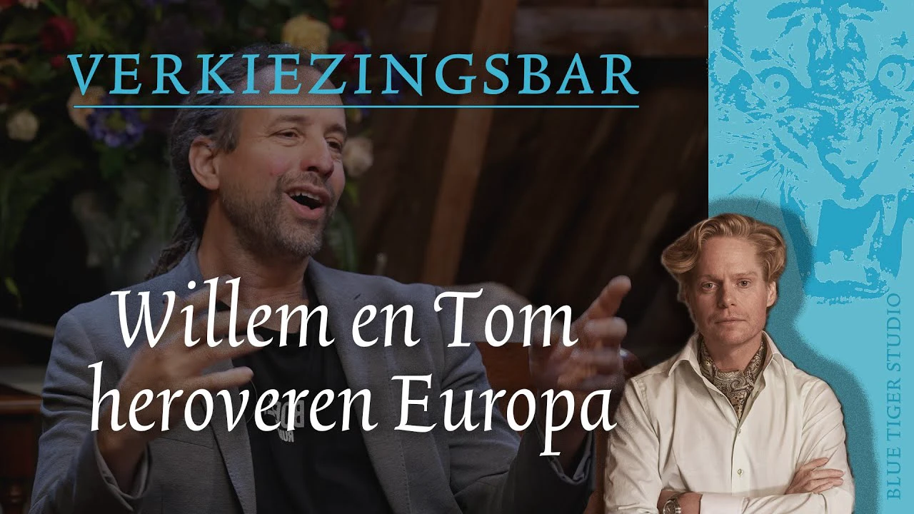 Blue Tiger Studio - Verkiezingsbar: Willem en Tom heroveren Europa