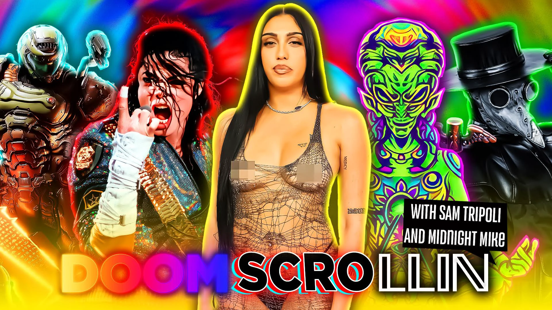 Doom Scrollin: Michael Jackson, Nepo Babies, Plague Doctors, Psychedelics and Doom (3/24/26)