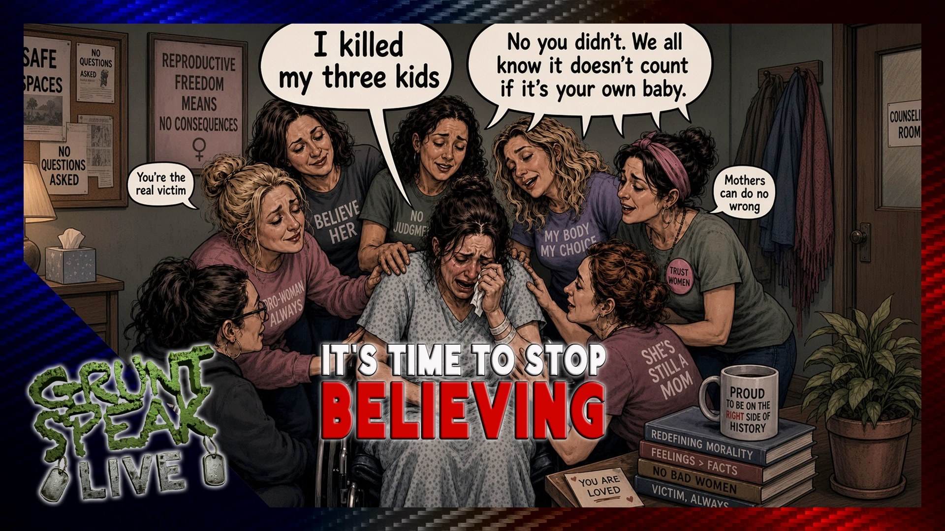 #BelieveAllWomen Unless They Admit They Did It episode artwork