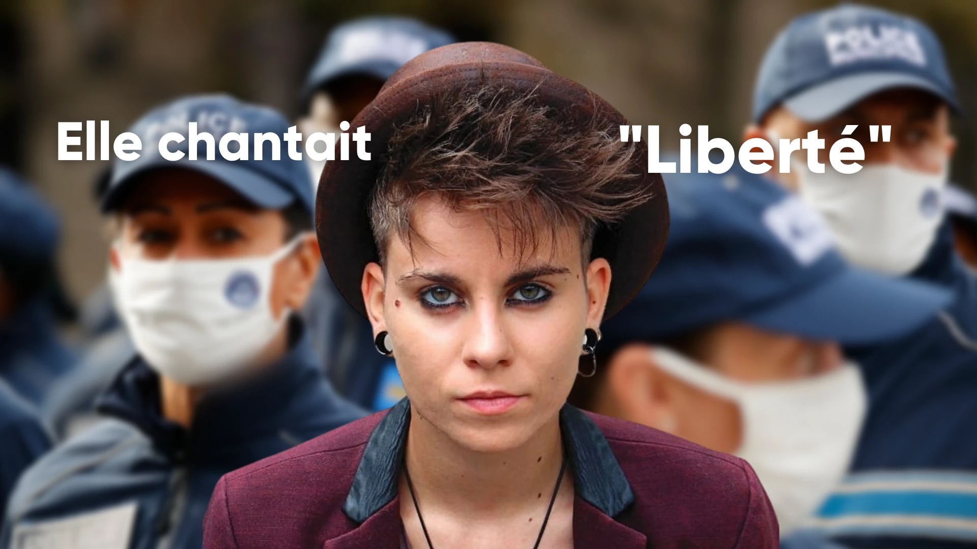 Elle chantait « liberté »: Chloé arrêté par la police à Nice pour « incitation à la révolte »