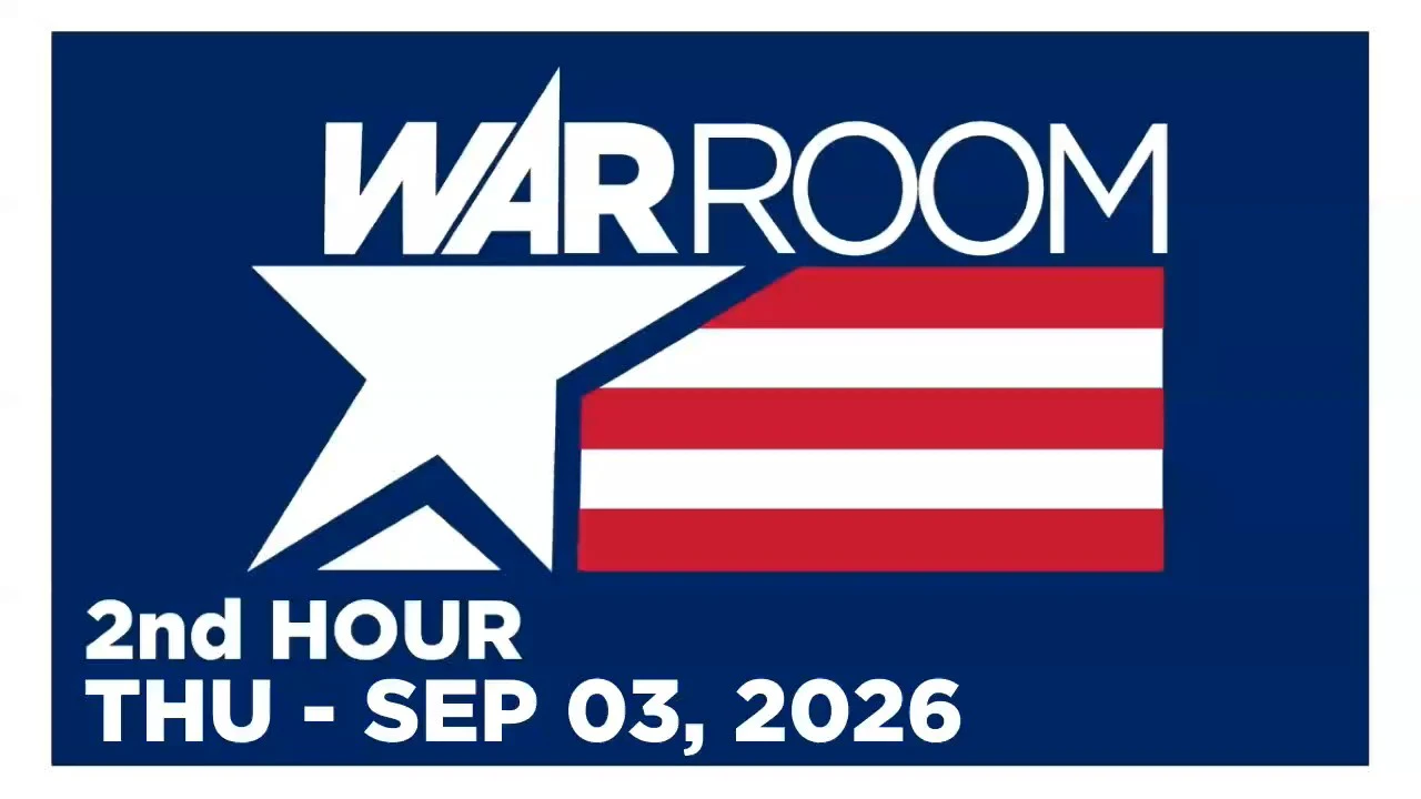 WAR ROOM LIVE [2 of 3] Thursday 9/3/26 • HARRISON SMITH - News, Reports & Analysis • Alex Jones Network