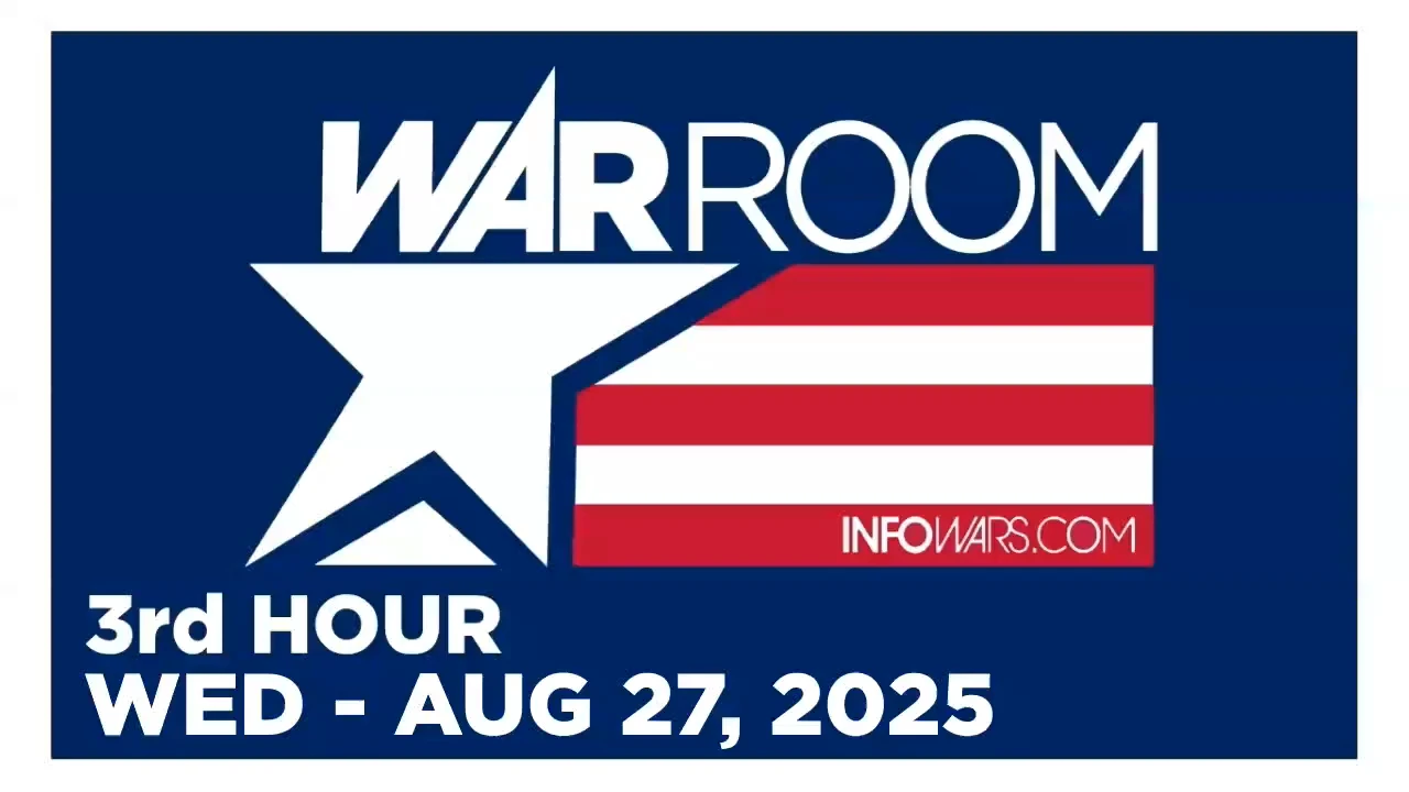 WAR ROOM [3 of 3] Wednesday 8/27/25 • FORMER CIA LARRY JOHNSON, GEOPOLITICS & THE RUSSIA/UKRAINE WAR • Infowars