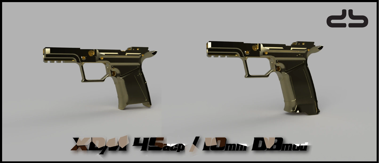 XDM 45ACP/10mm DBmod