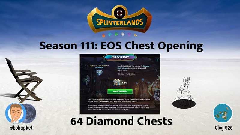 Splinterlands: Season 111 EOS Chest Opening (64 Diamond Chests) episode artwork