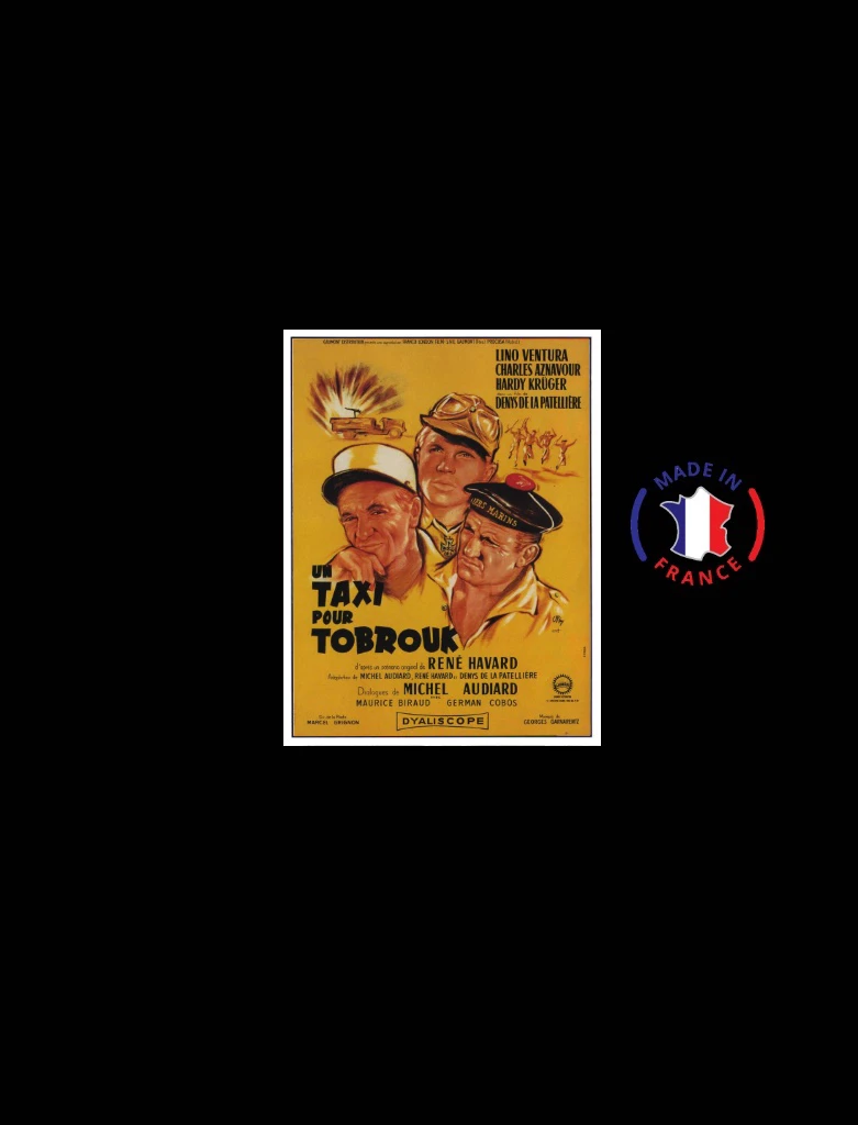 Un Taxi Pour Tobrouk.1960 (France Film HD)