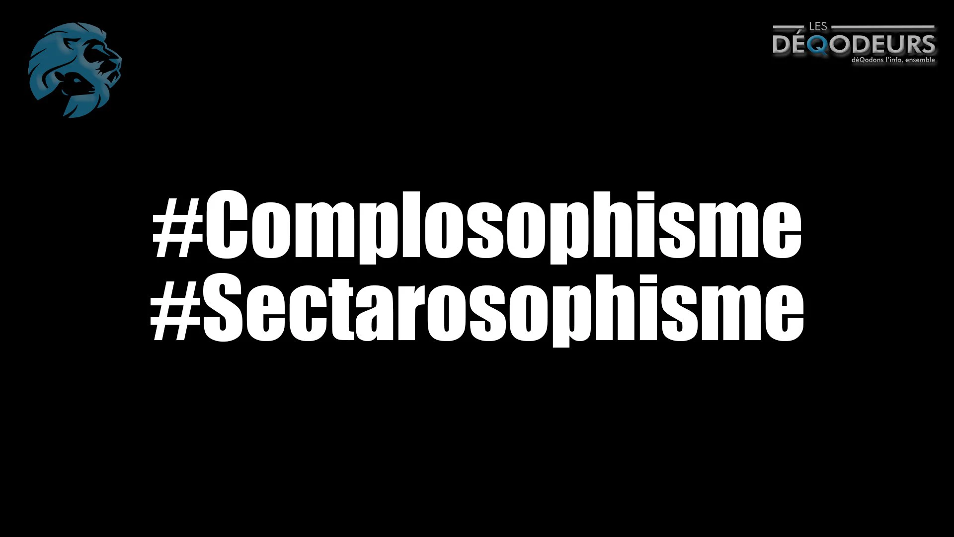 #Complosophisme #Sectarosophisme – 04-11-22