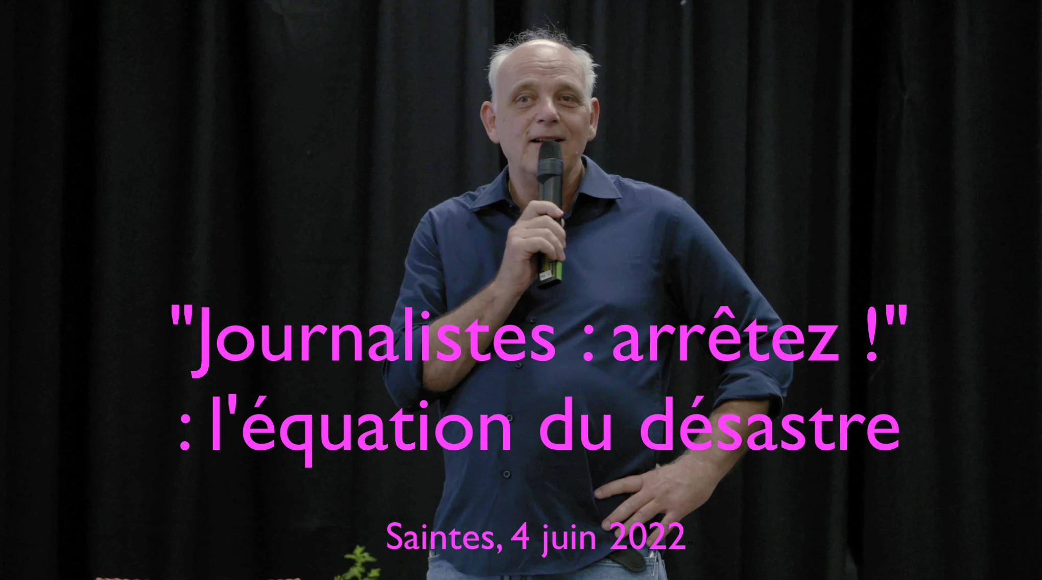 « Journalistes, arrêtez ! » : l’équation du désastre (4 juin 2022)