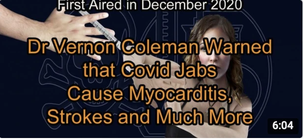 Dr Vernon Coleman (Mirrored from BrandNewTube) on Odysee