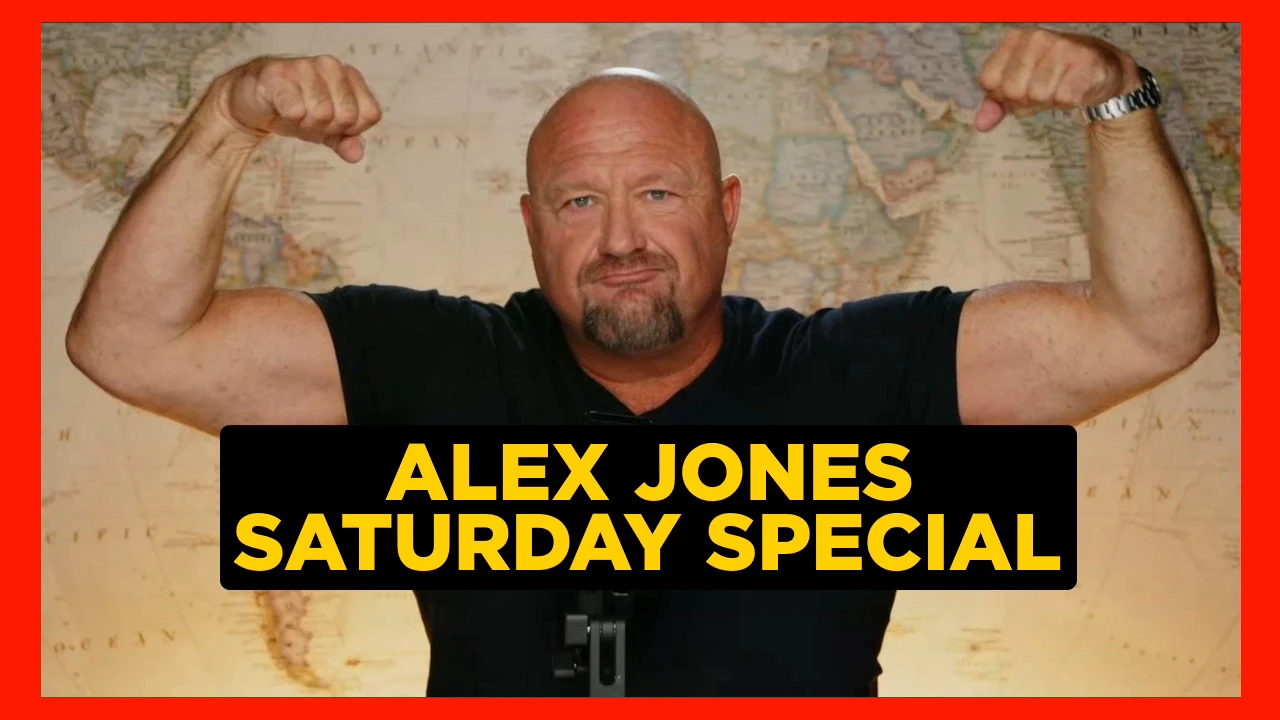 ALEX JONES SATURDAY SPECIAL 10/25/25 • INCOMING DOJ INDICTMENTS AGAINST THE DEEP STATE & PLUS MORE! thumbnail