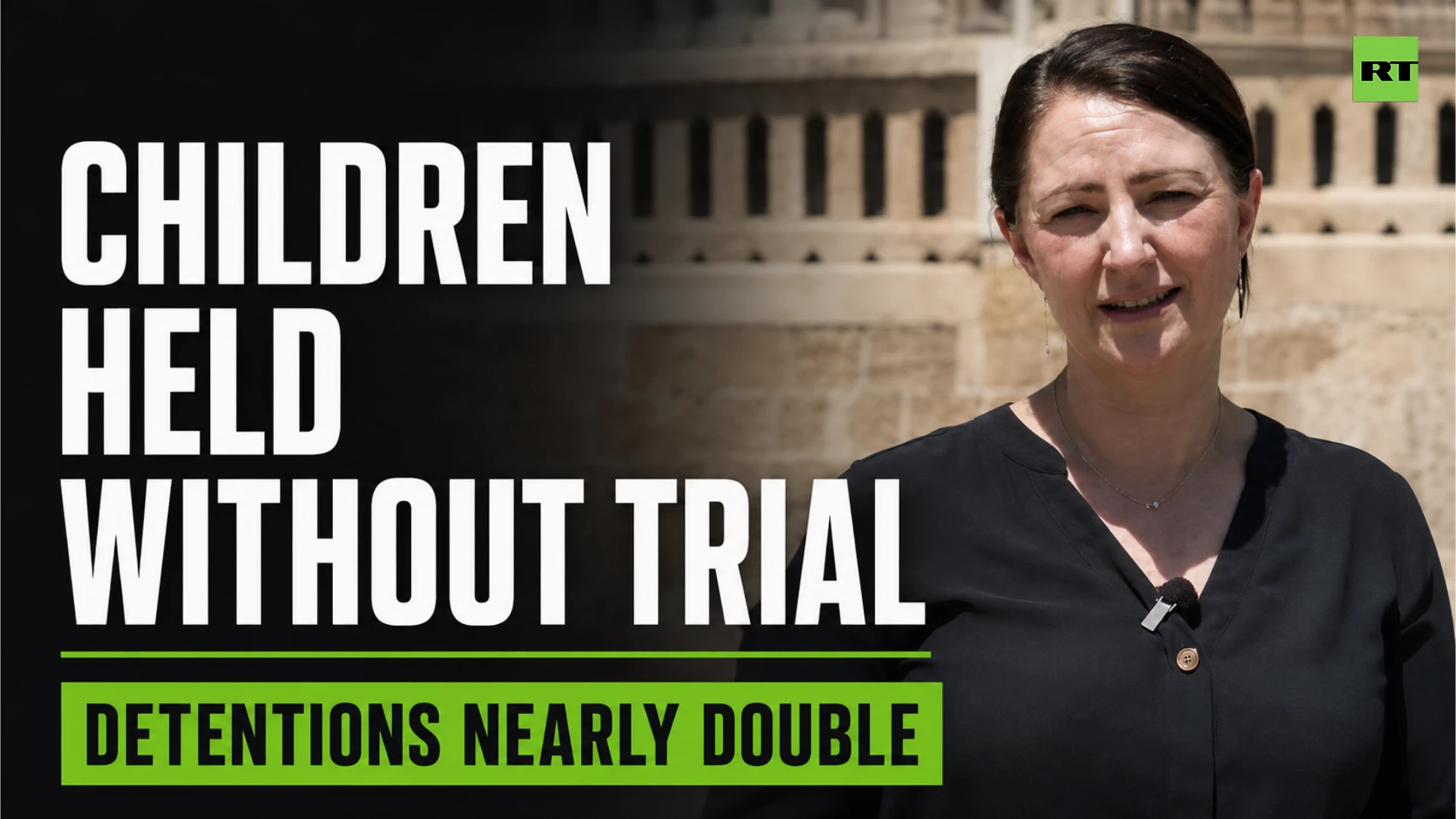 Nearly 370 Palestinian children are being held in Israeli prisons episode artwork