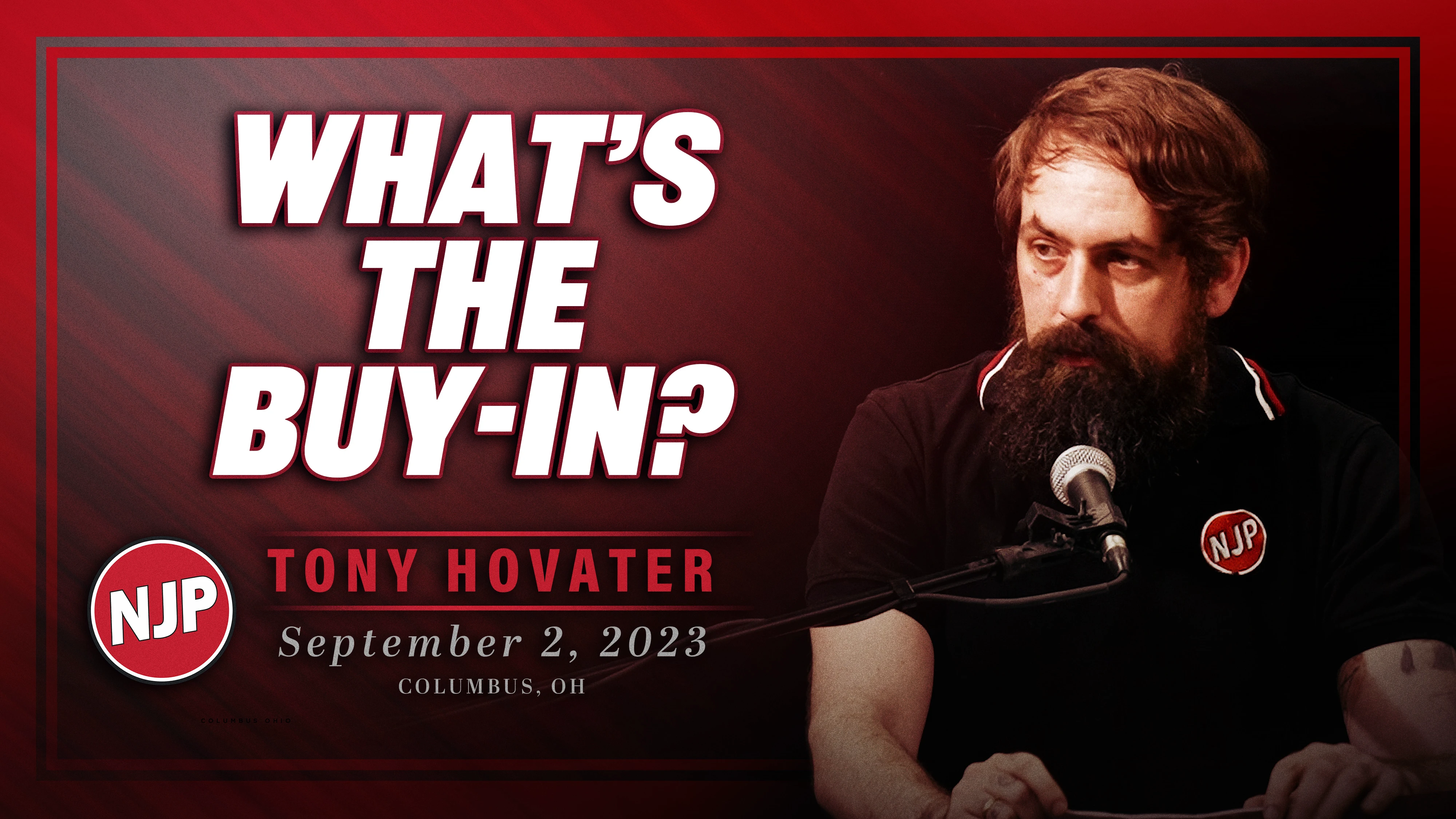 Tony Hovater: Whats the Buy-in?