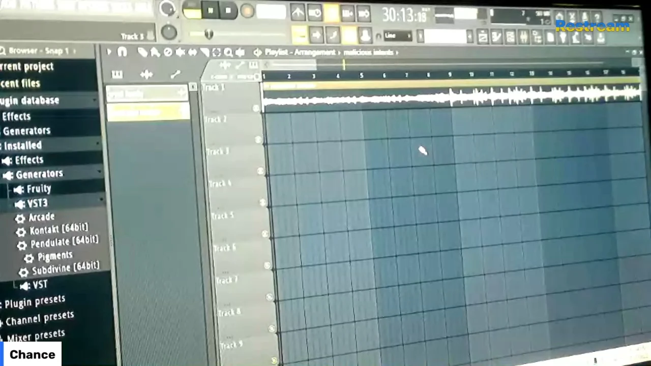 2022-7-12 studio session (Twitch)