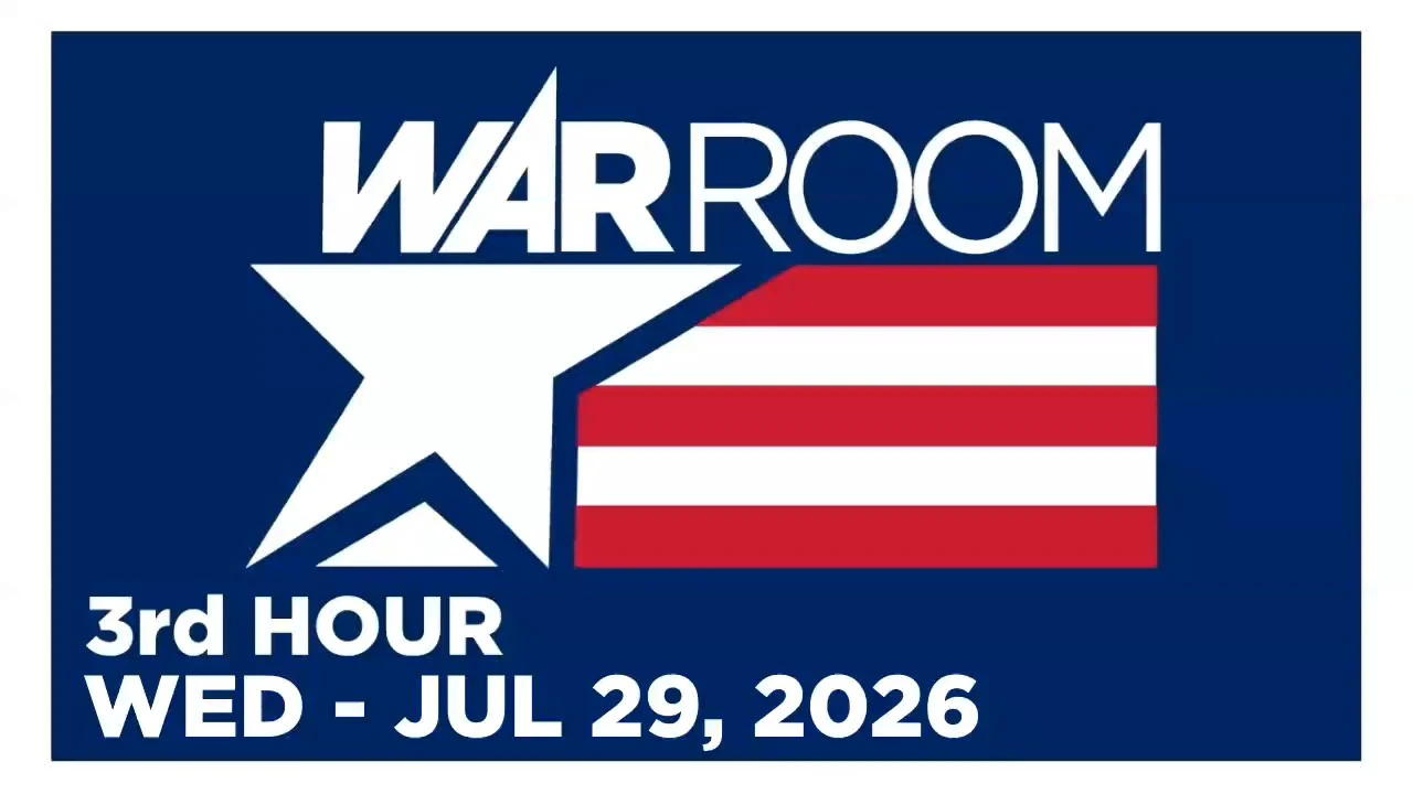 WAR ROOM LIVE [3 of 3] Wednesday 7/29/26 • LIONEL BREAKING DOWN ALL THE NEWS WITH ANALYSIS • Alex Jones Network episode artwork