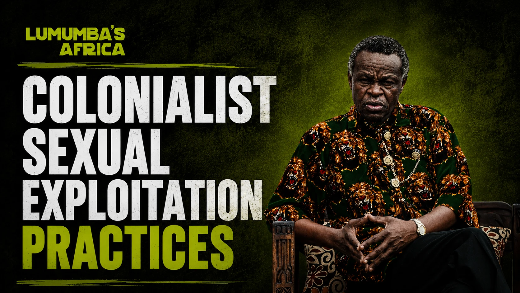 Lumumba’s Africa | Sexual Exploitation episode artwork