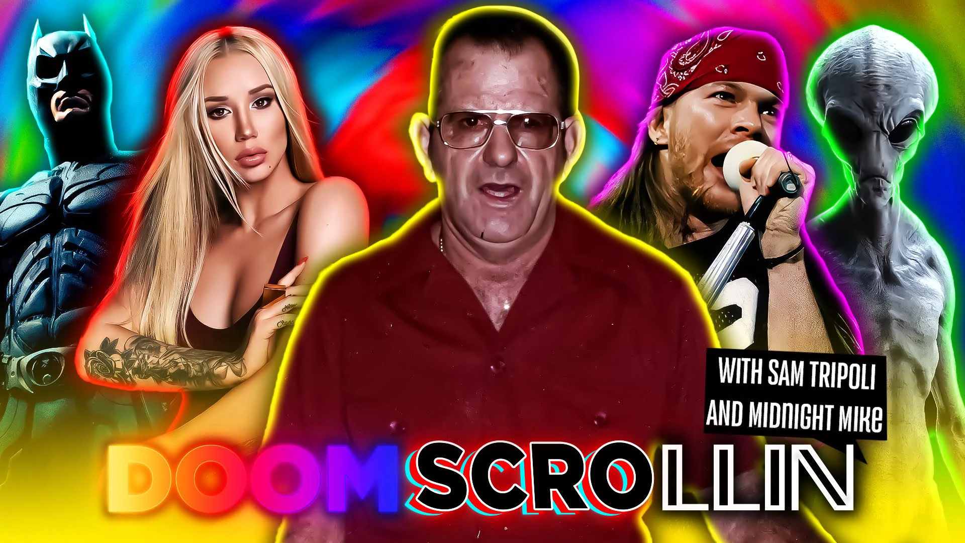 Doom Scrollin: Bum Farto, Batman, OnlyFans, Axl Rose and Circumcised Aliens (3/16/26)