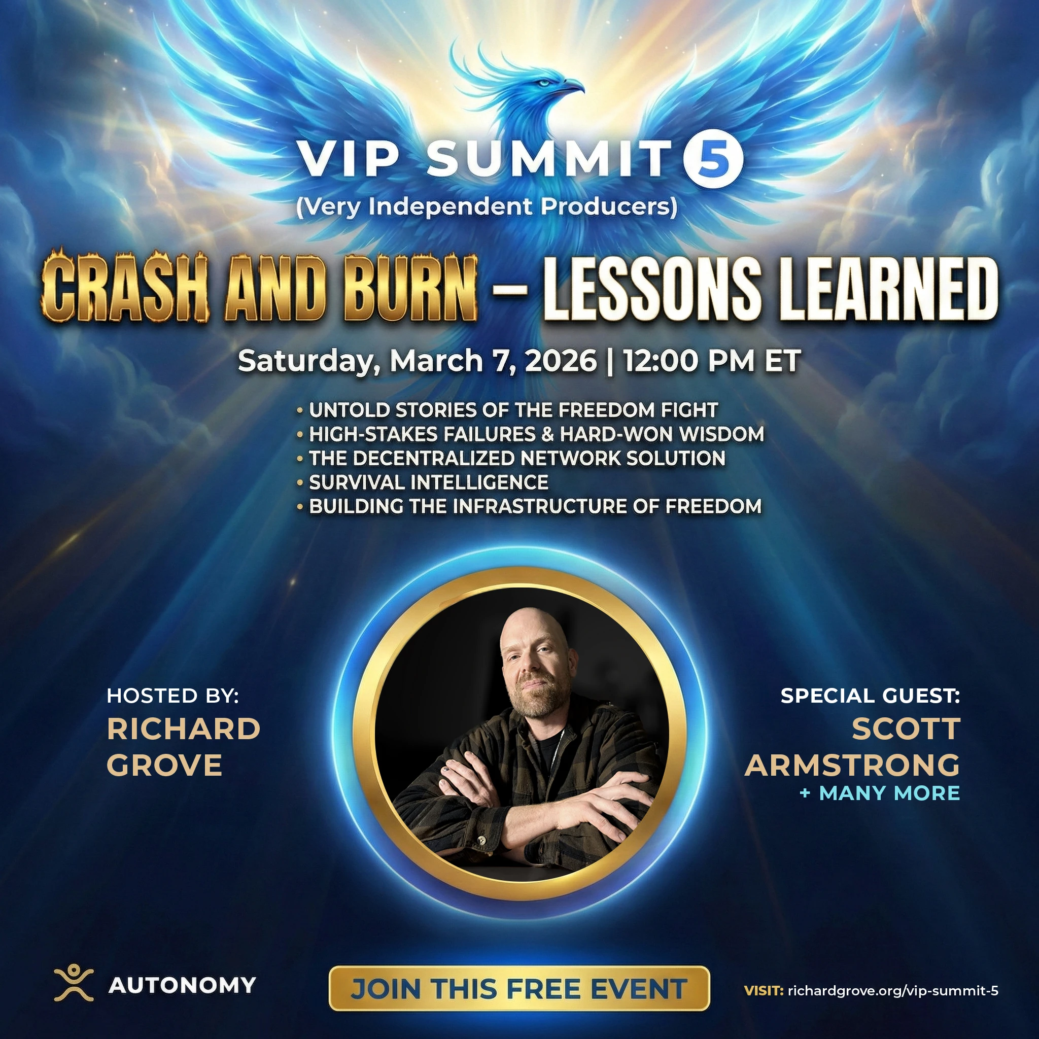 The Architecture of Recovery: Scott Armstrong on VIP Summit 5 🛡️