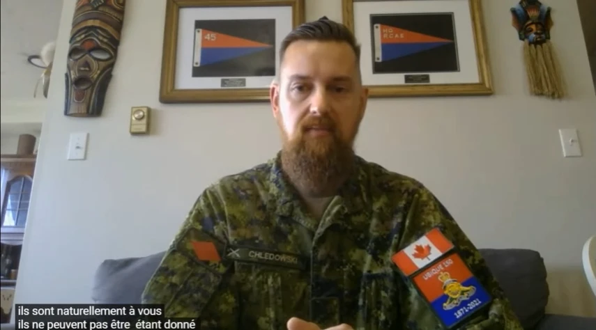 11 Février 2022 – Déclaration explosive du major Stephen Chledowski (Armée Canadienne)