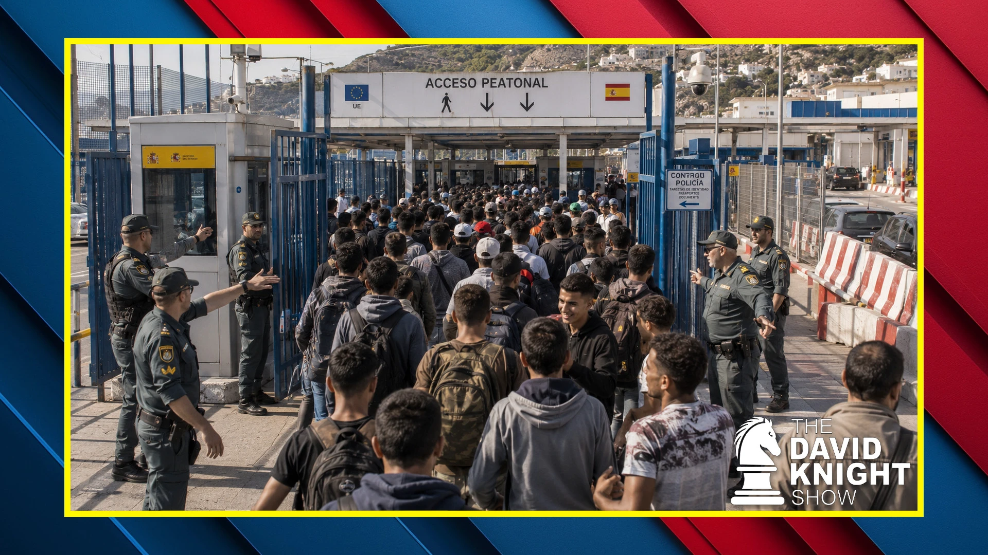 Mon Episode #2320:  Spain's Border Was Invaded – Who Is Behind It? episode artwork