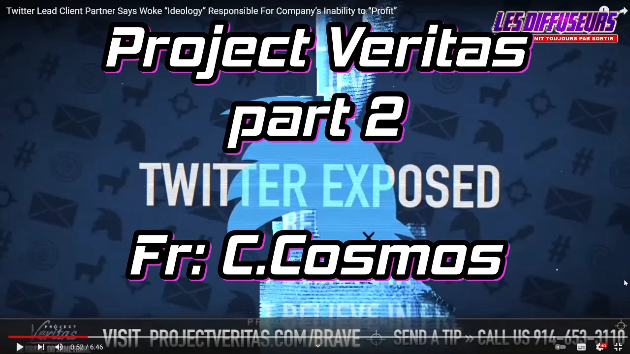 Project Veritas Twitter expose partie 2 Fr. Traduction