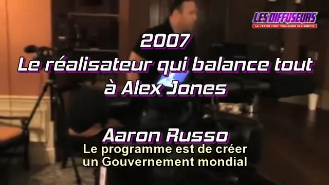 Aaron Russo balance le plan du NWO à Alex Jones en 2007