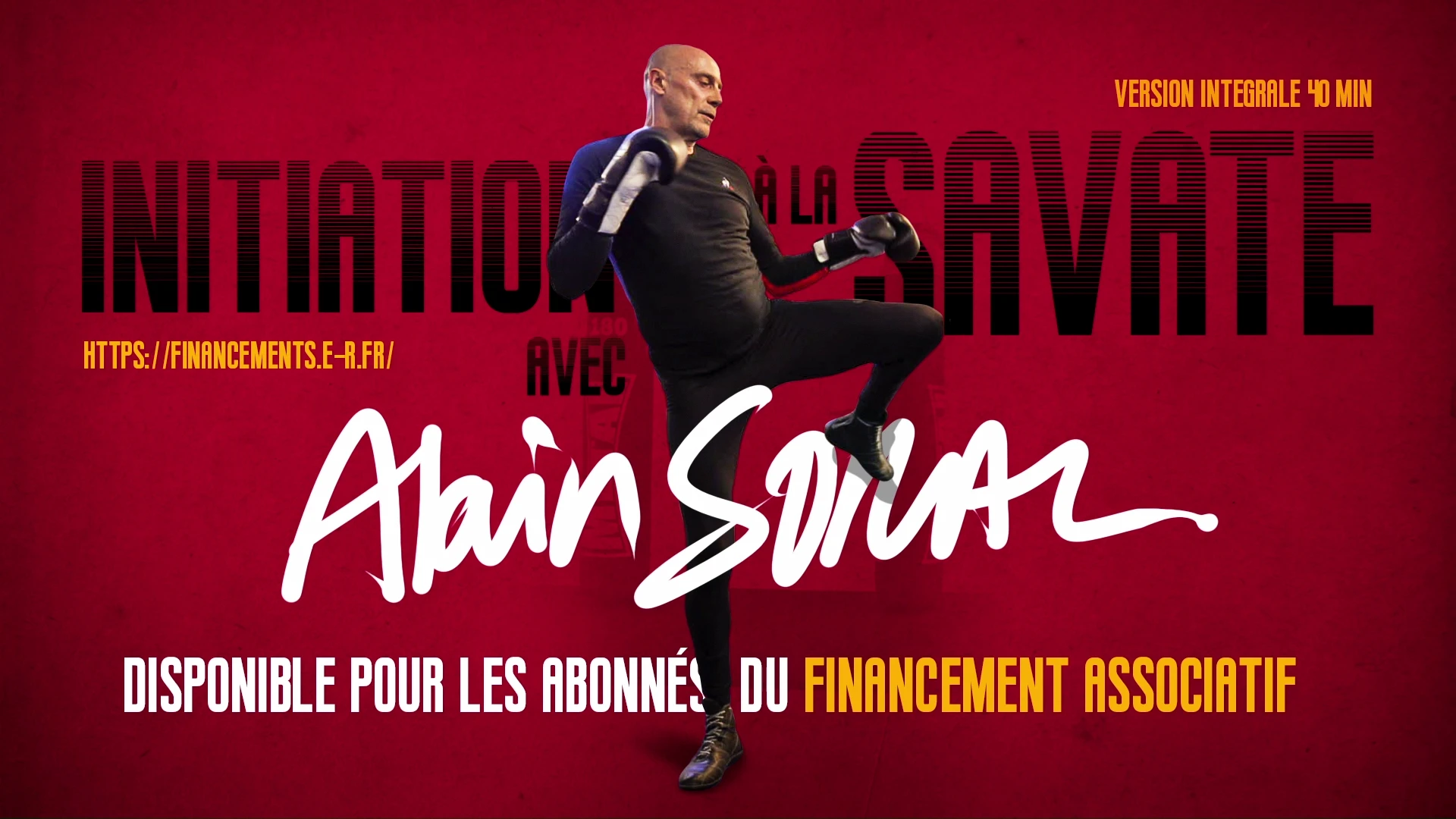 Initiation à la savate avec Alain Soral (extrait)