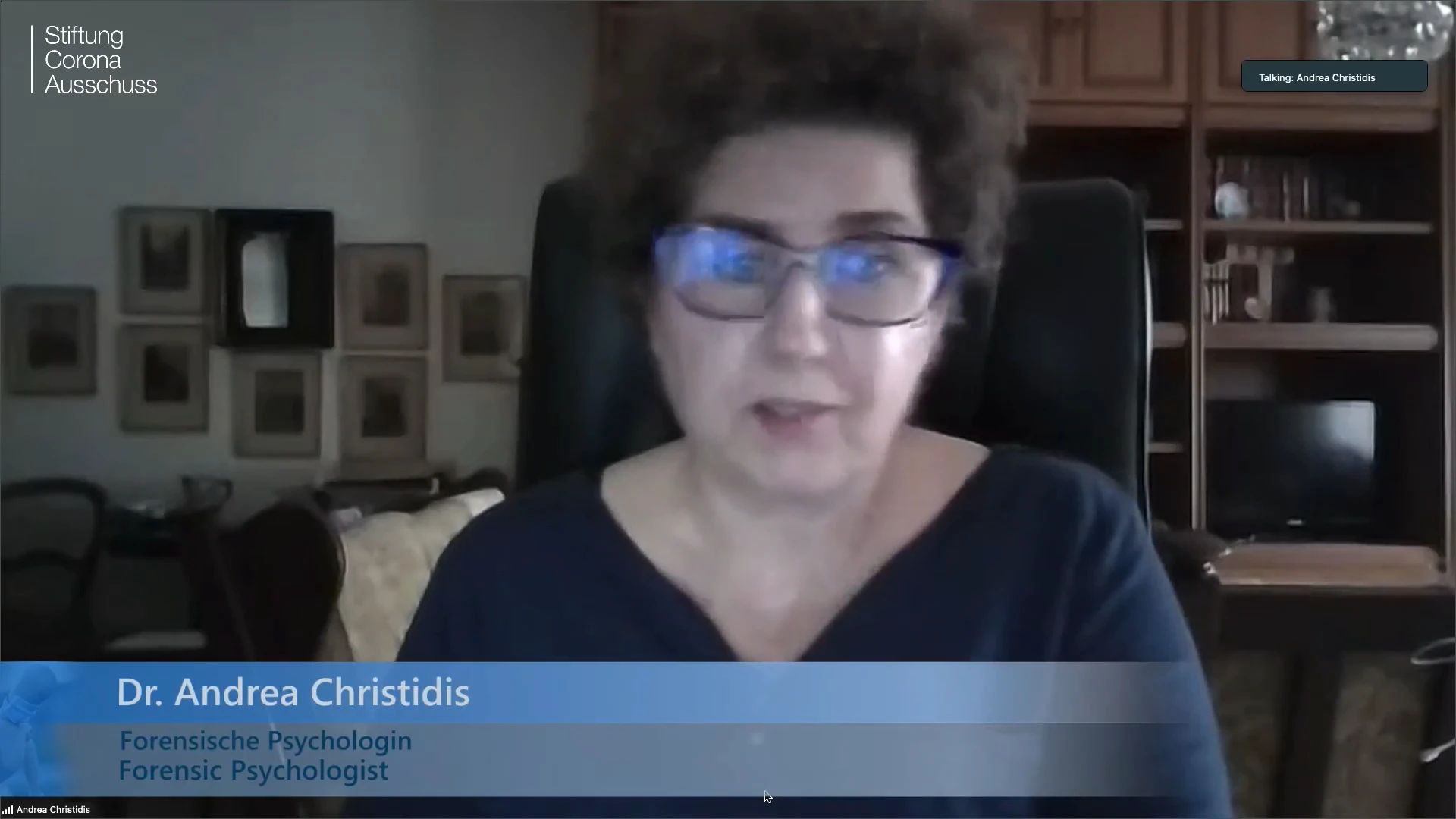 Dr. Andrea Christidis über Kindesentzug und Kindesmissbrauch
