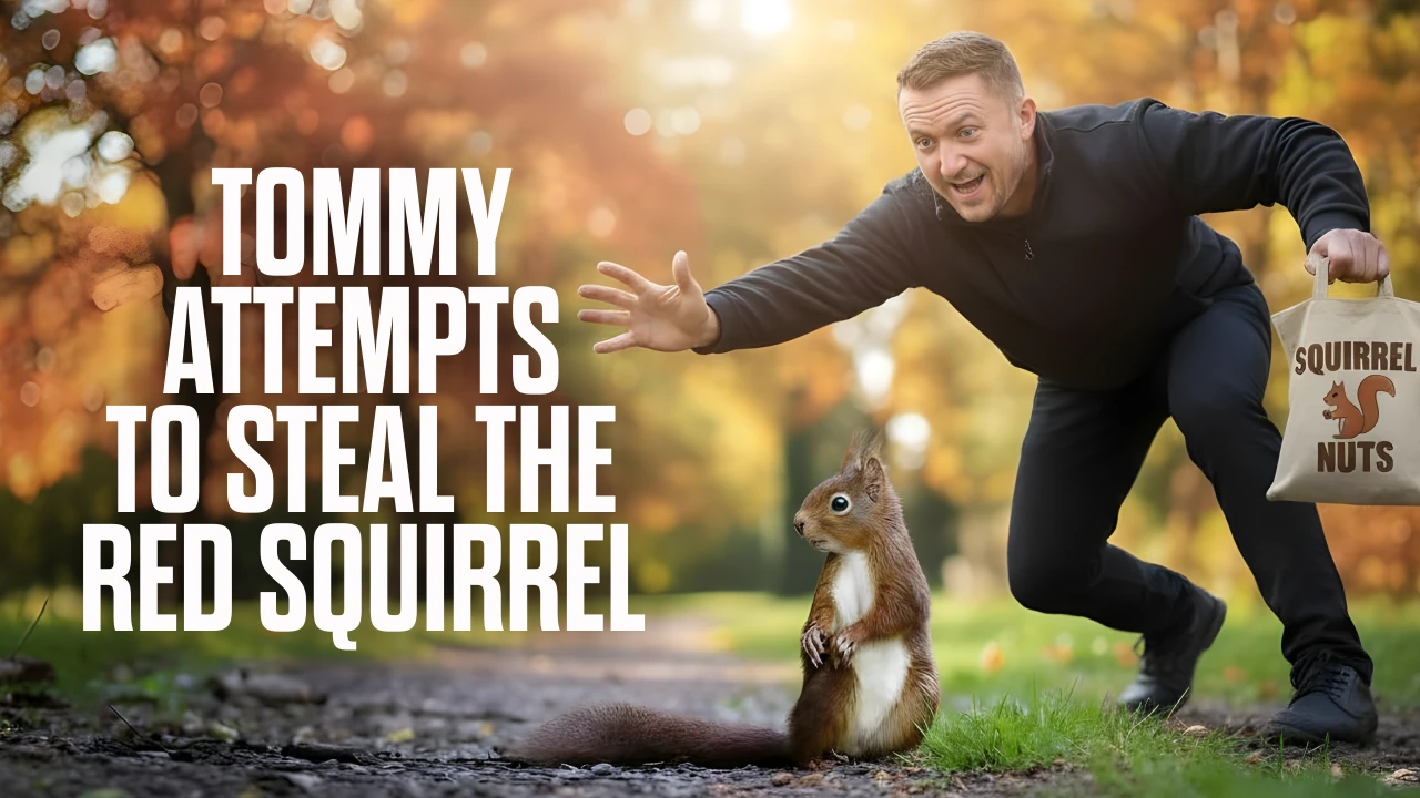 Tommy Attempts to Steal the Red Squirrel - with Laura Towler thumbnail