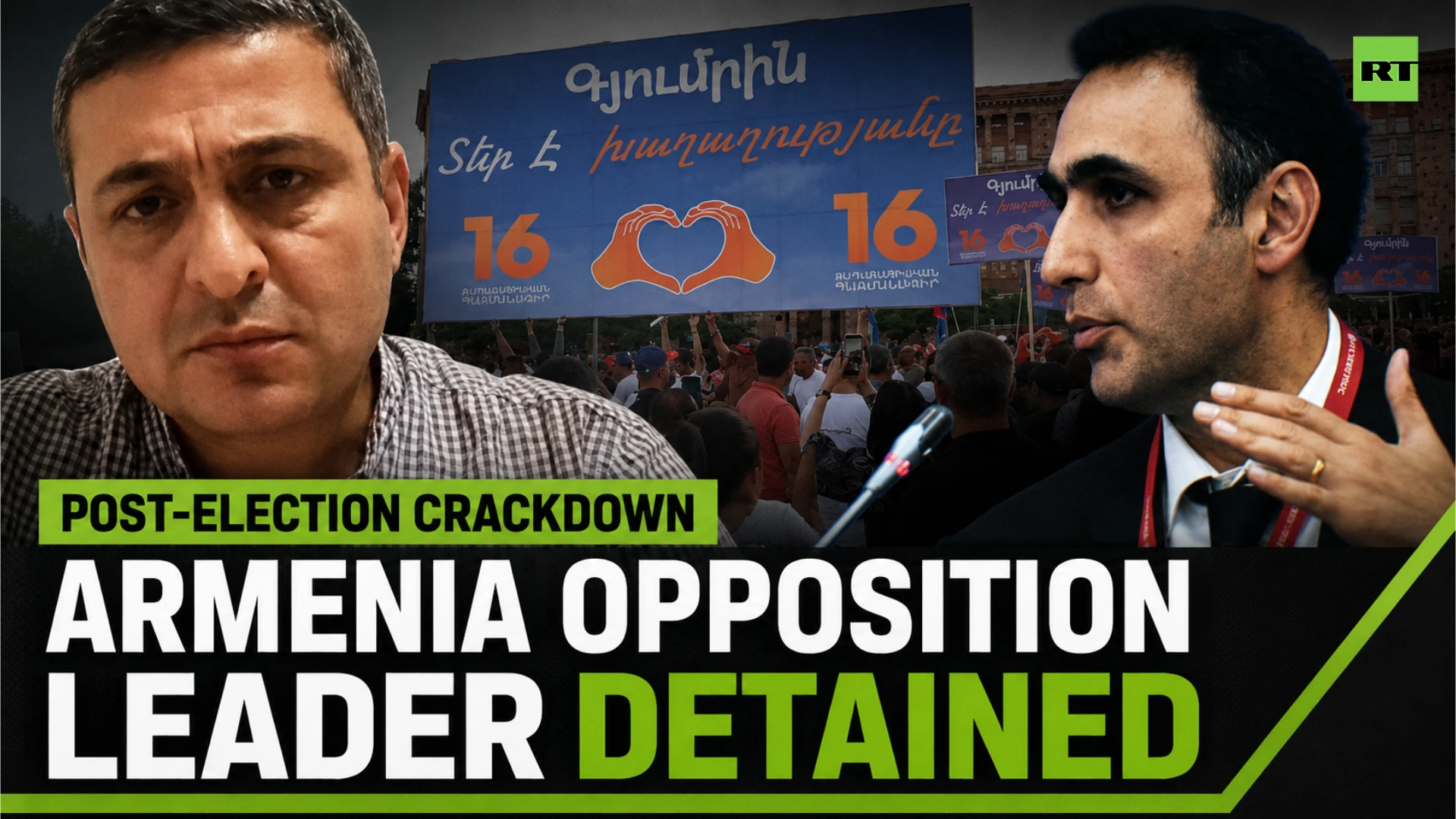 Armenia opposition detention situation is disturbing | Menua Soghomonyan interview episode artwork