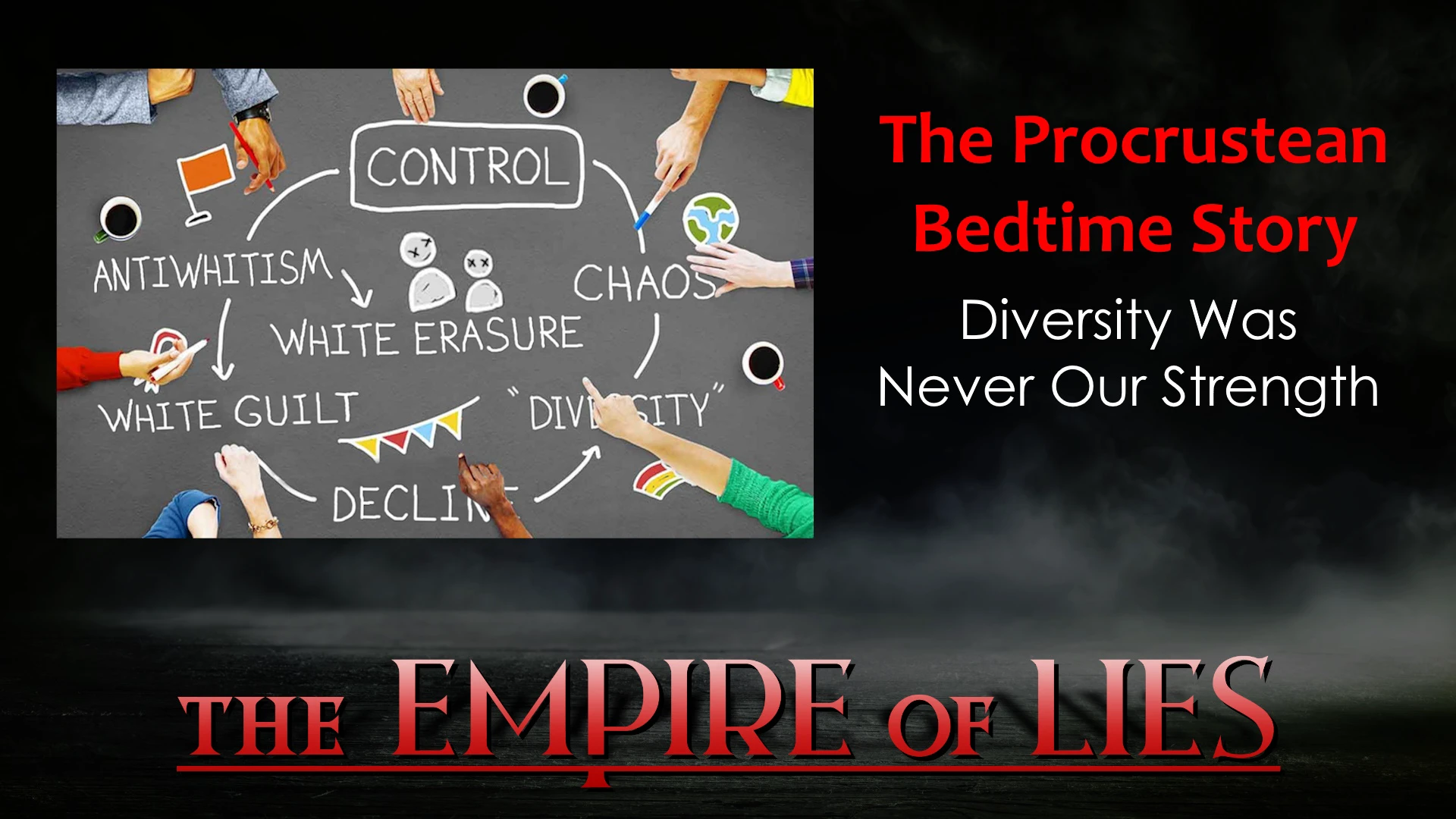 The Empire of Lies: The Procrustean Bedtime Story Diversity Was Never Our Strength (Bowling Alone)