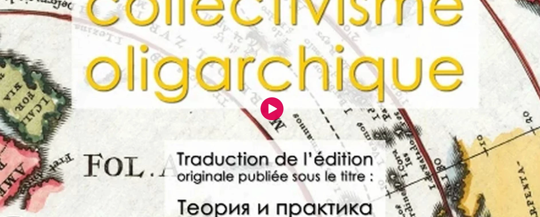Théorie et pratique du collectivisme oligarchique - Histoire d'un livre ...