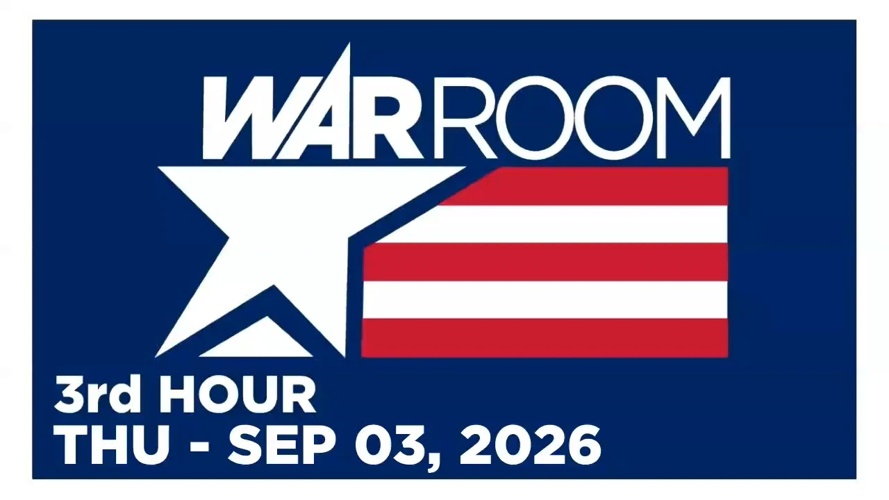 WAR ROOM LIVE [3 of 3] Thursday 9/3/26 • HARRISON SMITH - News, Calls & Analysis • Alex Jones Network
