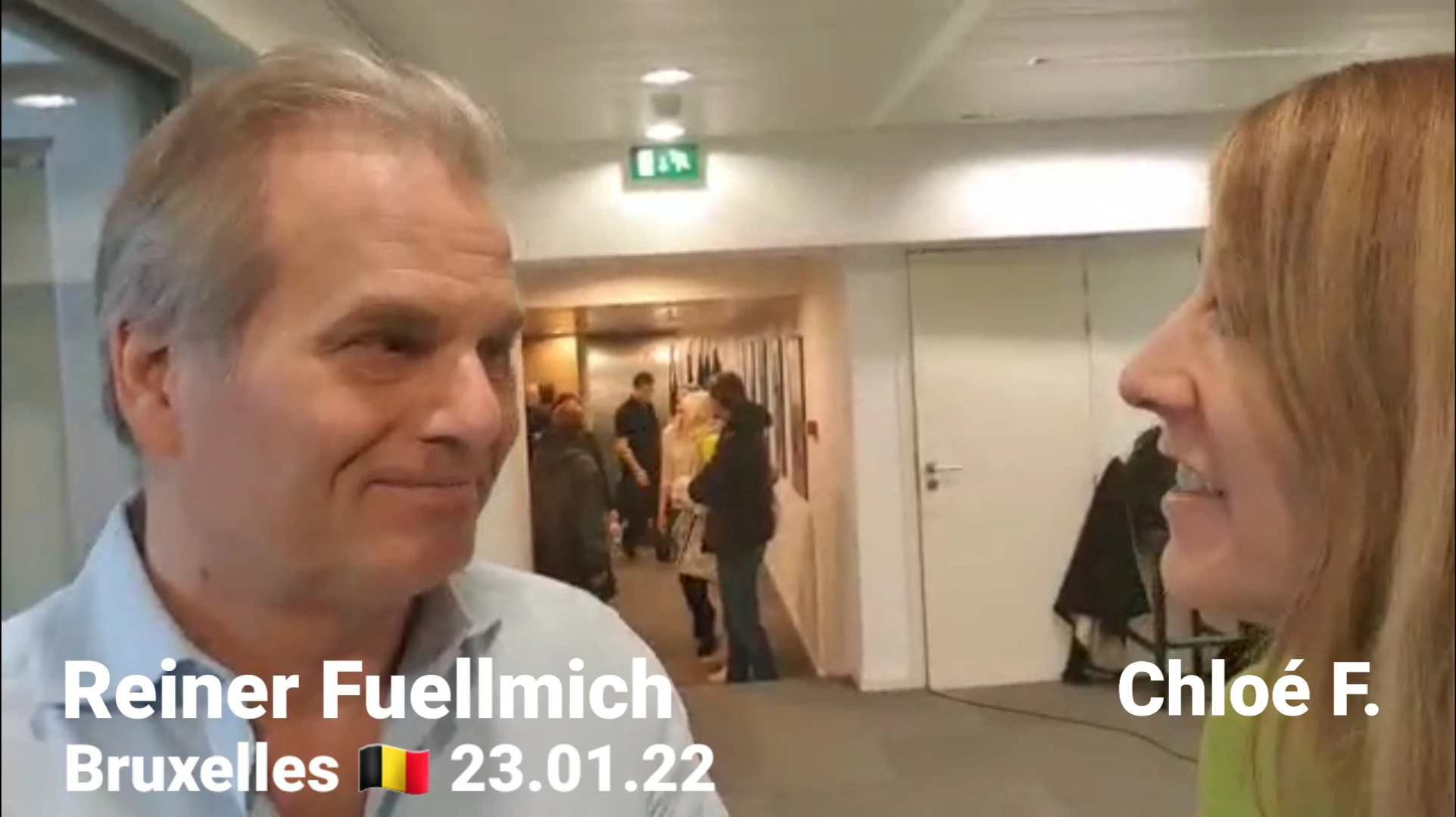 Interview avec Reiner Fuellmich à Bruxelles 23.01.22 – SOUS-TITRÉE EN FRANÇAIS