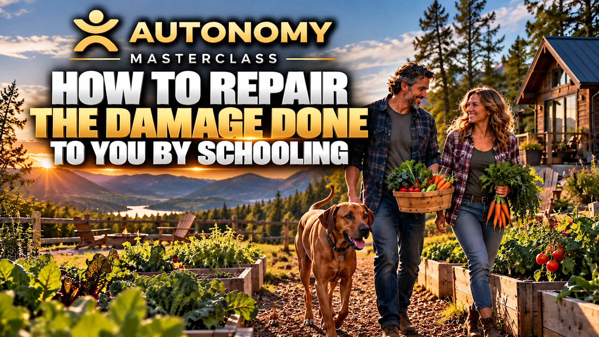 Self-Reliance Masterclass: How to REPAIR the DAMAGE from SCHOOLING | 1 Hr