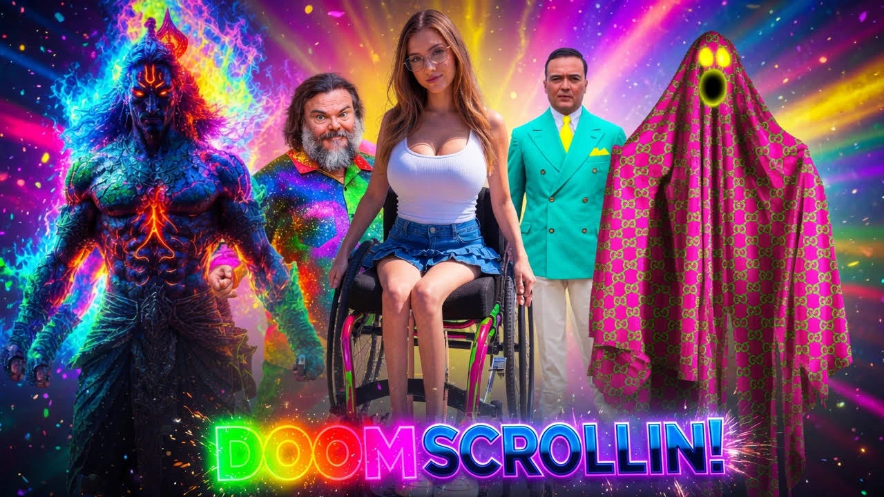 Doomscrollin: Jack Black, Hot Wheelchair Chicks, Shiva The Destroyer,  the Gucci Ghost and J Edgar Hoover(7/14/26)