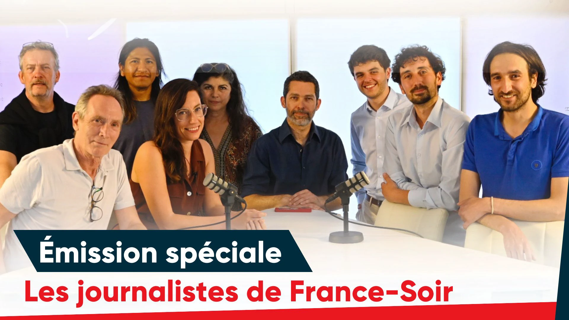 Emission spéciale : Entretien avec les journalistes de France-Soir