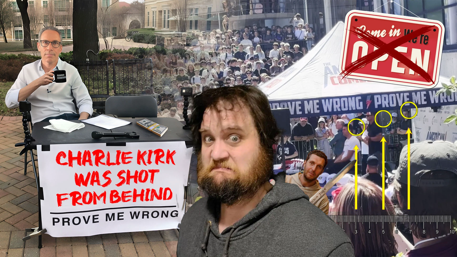 Ghost Town NYC – Charlie Kirk Was Shot From Behind and Here's Why Stupid People Can't Understand It