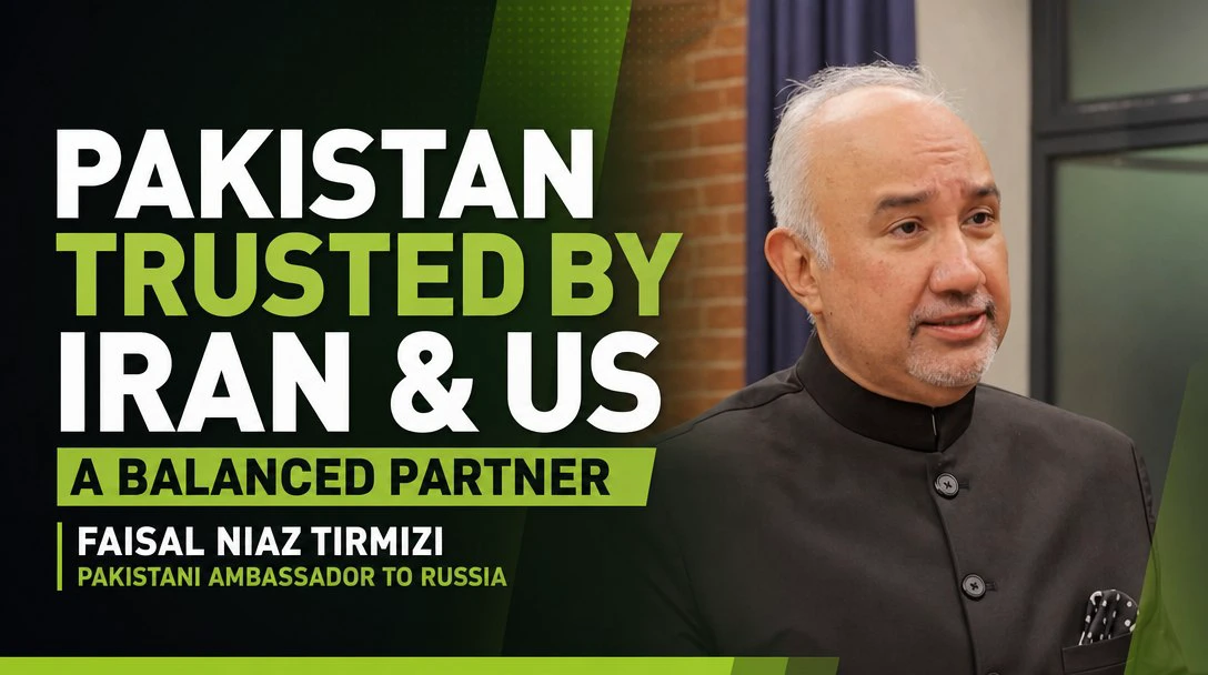 Pakistan remains a trusted partner for both Iran and US — Faisal Tirmizi episode artwork