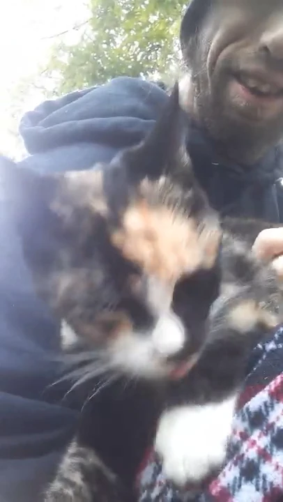 2021-10-23 My stray Fur baby Showed up