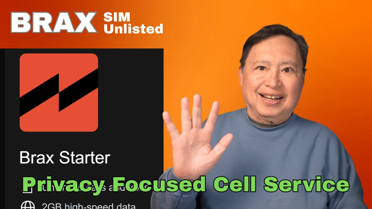 Hot off the Press! BraxSIM Unlisted Cell Service for the Privacy Minded episode artwork