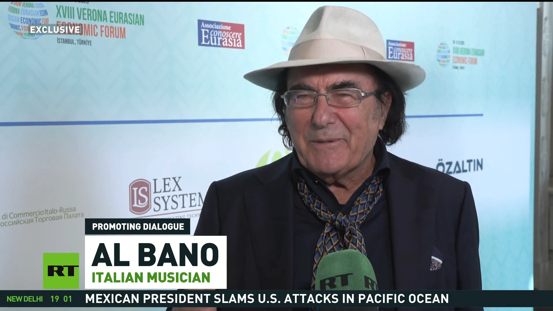 'I want to return to Russia in a moment of new peace' — Al Bano thumbnail