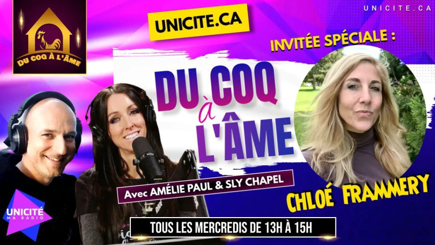 Radio Unicité avec Amélie Paul, Sly Chapel, Chloé Frammery – Emisssion du Coq à l’âme (16.01.23)